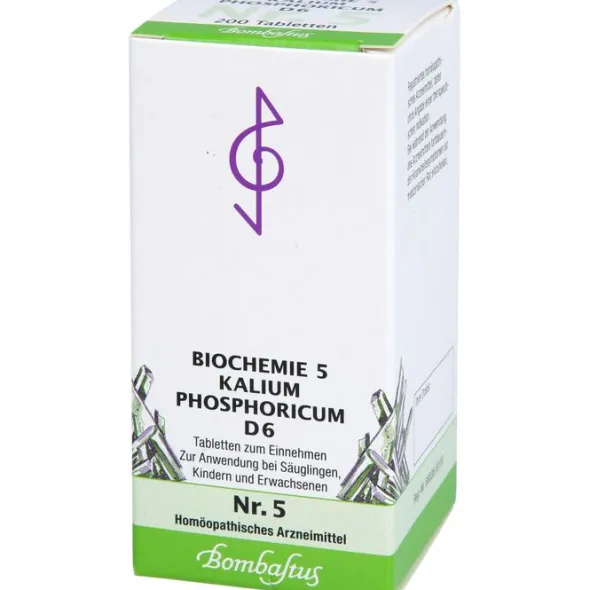 BIOCHEMIE 5 Kalium phosphoricum D 6 Tabletten 200 St