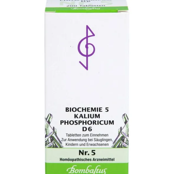 BIOCHEMIE 5 Kalium phosphoricum D 6 Tabletten 200 St