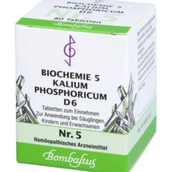 BIOCHEMIE 5 Kalium phosphoricum D 6 Tabletten 80 St