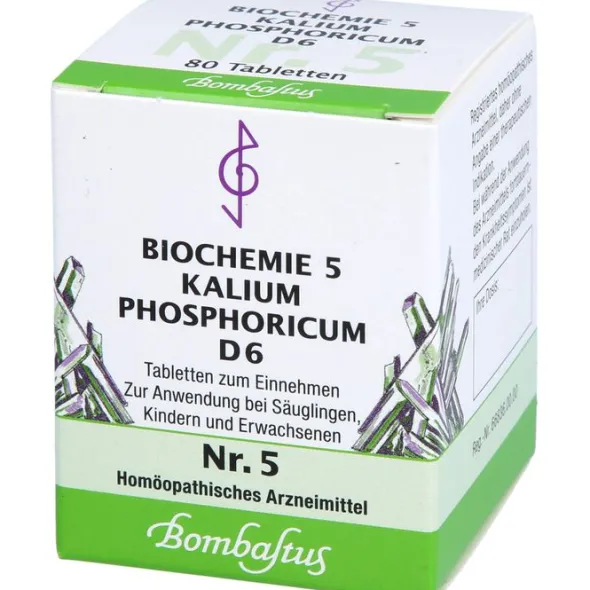 BIOCHEMIE 5 Kalium phosphoricum D 6 Tabletten 80 St