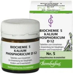 BIOCHEMIE 5 Kalium phosphoricum D 12 Tabletten 80 St