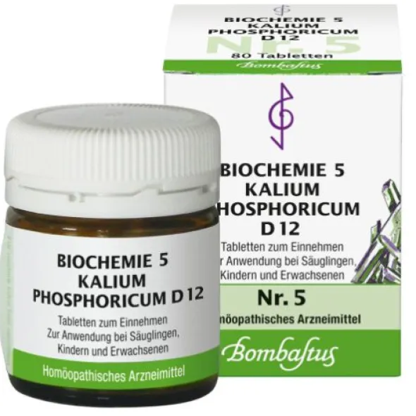BIOCHEMIE 5 Kalium phosphoricum D 12 Tabletten 80 St