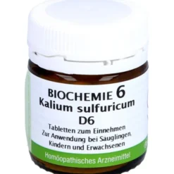 BIOCHEMIE 6 Kalium sulfuricum D 6 Tabletten 80 St