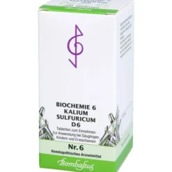 BIOCHEMIE 6 Kalium sulfuricum D 6 Tabletten 200 St