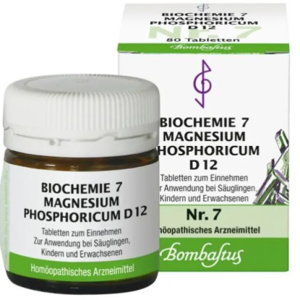 BIOCHEMIE 7 Magnesium phosphoricum D 12 Tabletten 80 St