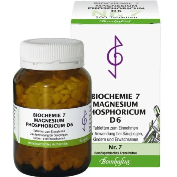BIOCHEMIE 7 Magnesium phosphoricum D 6 Tabletten 500 St