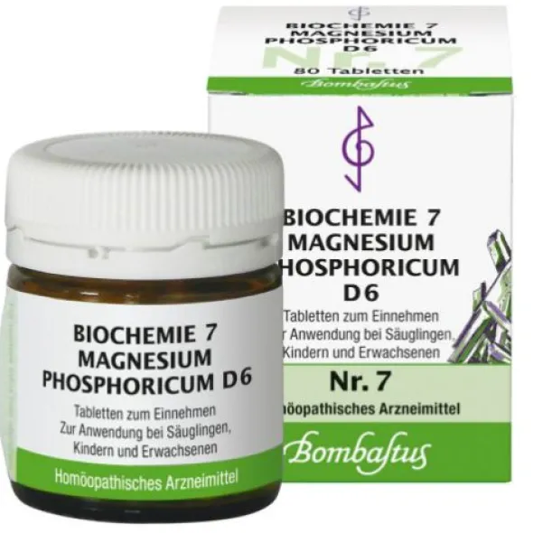 BIOCHEMIE 7 Magnesium phosphoricum D 6 Tabletten 80 St