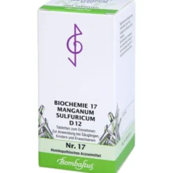 BIOCHEMIE 17 Manganum sulfuricum D 12 Tabletten 200 St