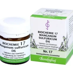 BIOCHEMIE 17 Manganum sulfuricum D 6 Tabletten 80 St