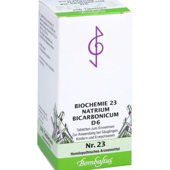 BIOCHEMIE 23 Natrium bicarbonicum D 6 Tabletten 200 St