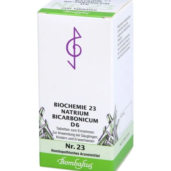 BIOCHEMIE 23 Natrium bicarbonicum D 6 Tabletten 200 St