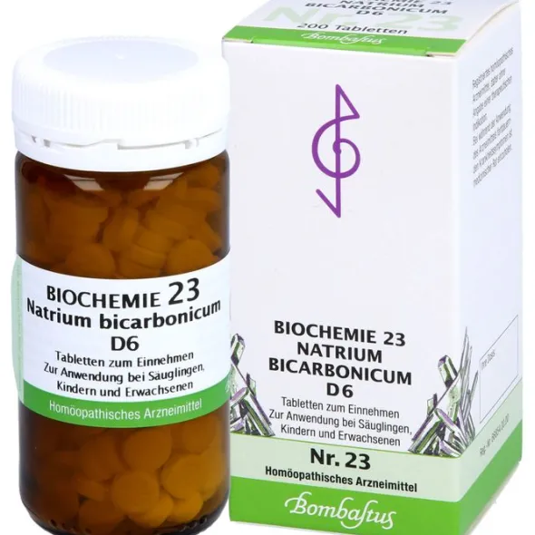 BIOCHEMIE 23 Natrium bicarbonicum D 6 Tabletten 200 St