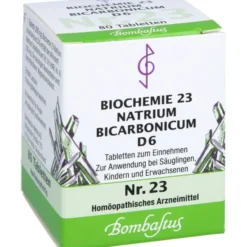 BIOCHEMIE 23 Natrium bicarbonicum D 6 Tabletten 80 St