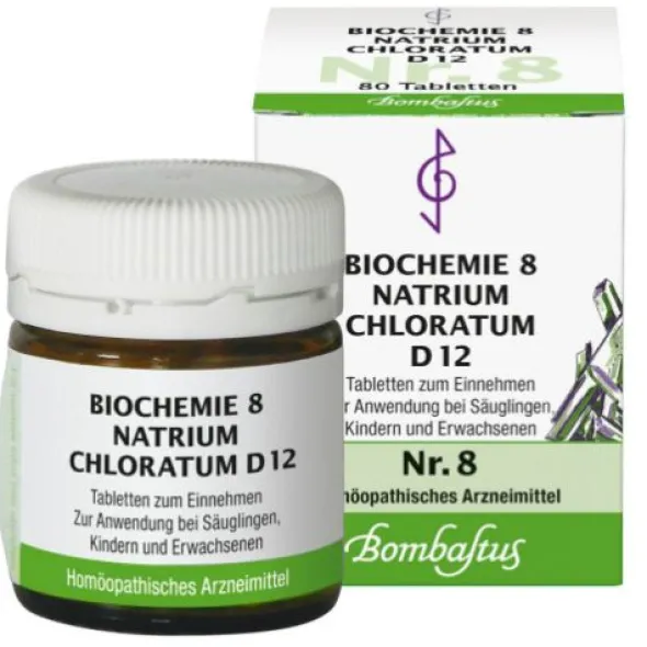 BIOCHEMIE 8 Natrium chloratum D 12 Tabletten 80 St