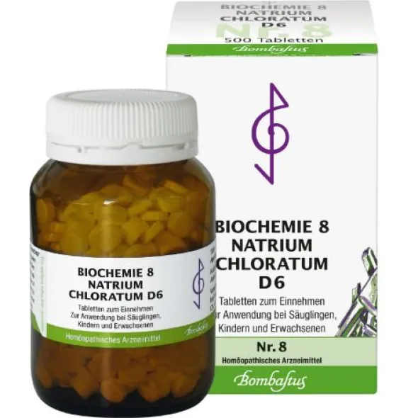 BIOCHEMIE 8 Natrium chloratum D 6 Tabletten 500 St