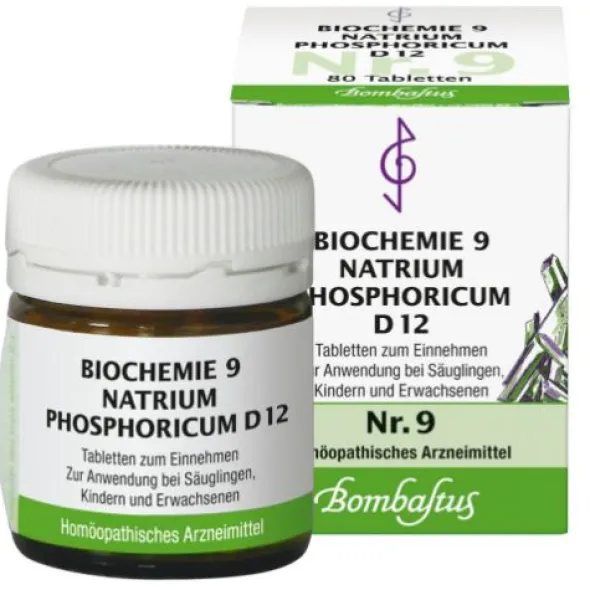 BIOCHEMIE 9 Natrium phosphoricum D 12 Tabletten 80 St