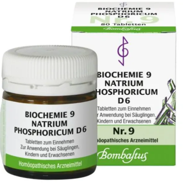 BIOCHEMIE 9 Natrium phosphoricum D 6 Tabletten 80 St