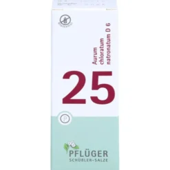 BIOCHEMIE Pflüger 25 Aurum chlorat.natron.D 6 Tab. 100 St
