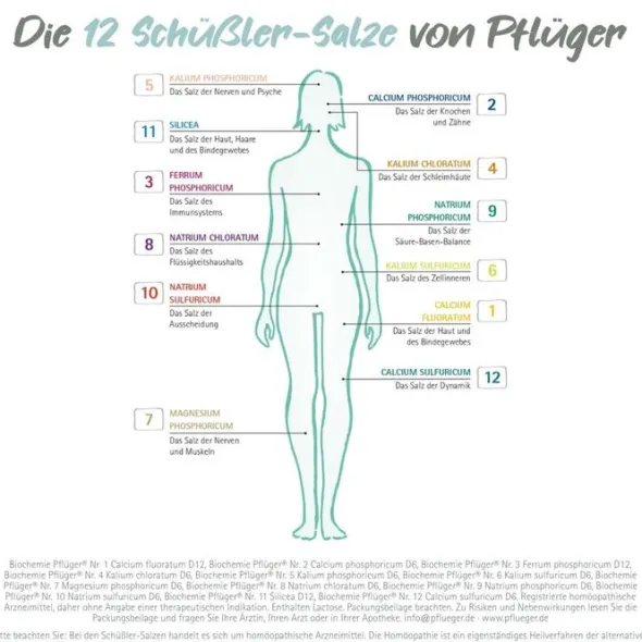 BIOCHEMIE Pflüger 1 Calcium fluoratum D 12 Tabl. 400 St