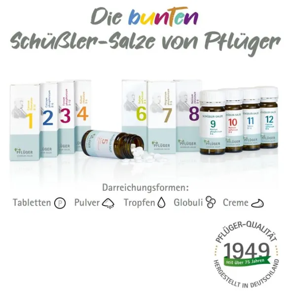 BIOCHEMIE Pflüger 12 Calcium sulfuricum D 6 Tabl. 400 St