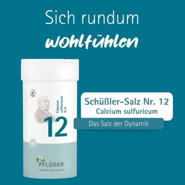 BIOCHEMIE Pflüger 12 Calcium sulfuricum D 6 Tabl. 400 St