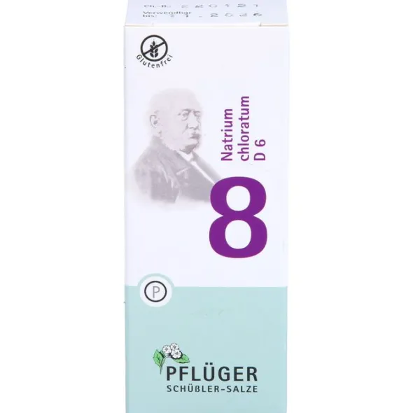 BIOCHEMIE Pflüger 8 Natrium chloratum D 6 Tabl. 100 St