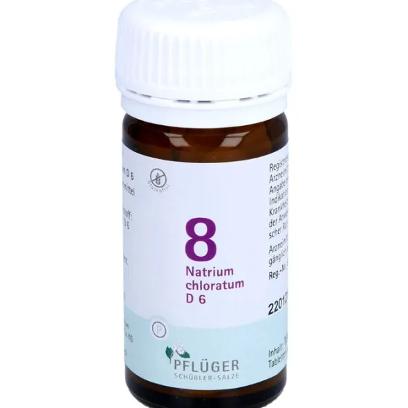 BIOCHEMIE Pflüger 8 Natrium chloratum D 6 Tabl. 100 St