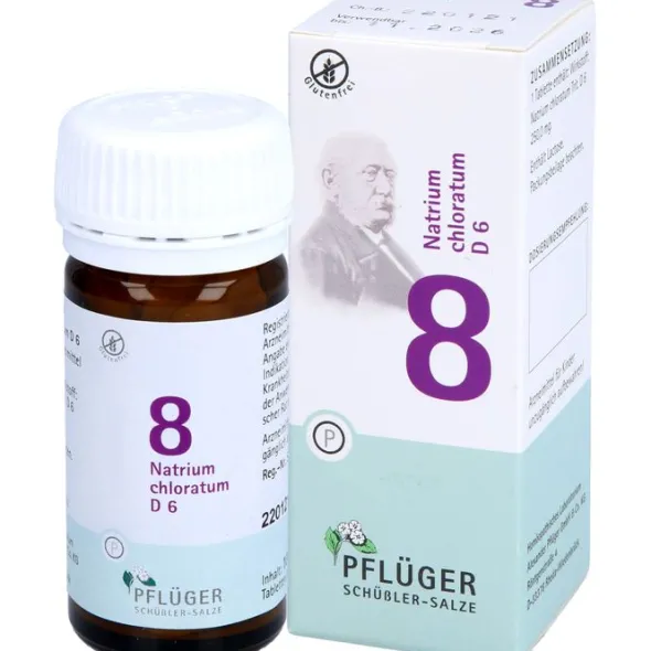 BIOCHEMIE Pflüger 8 Natrium chloratum D 6 Tabl. 100 St