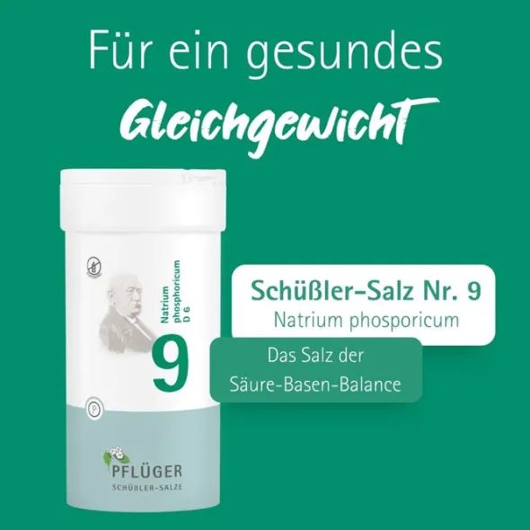 BIOCHEMIE Pflüger 9 Natrium phosphoricum D 6 Tabl. 400 St