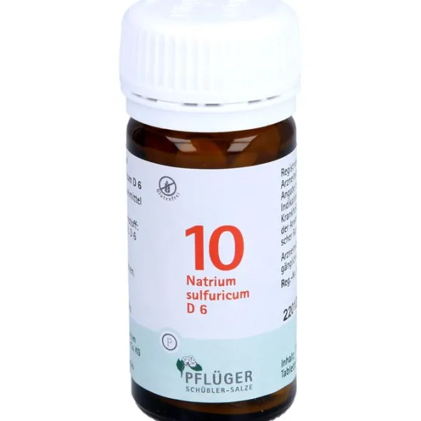 BIOCHEMIE Pflüger 10 Natrium sulfuricum D 6 Tabl. 100 St
