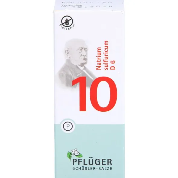 BIOCHEMIE Pflüger 10 Natrium sulfuricum D 6 Tabl. 100 St