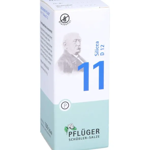 BIOCHEMIE Pflüger 11 Silicea D 12 Tabletten 100 St