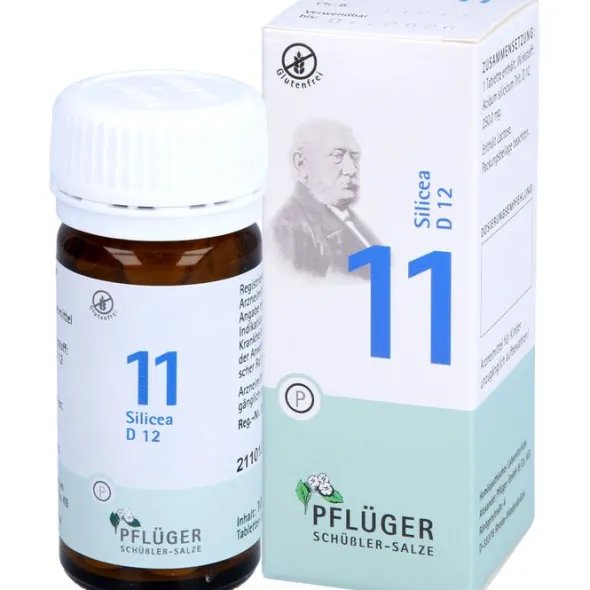 BIOCHEMIE Pflüger 11 Silicea D 12 Tabletten 100 St