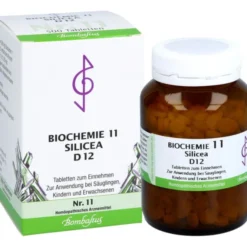 BIOCHEMIE 11 Silicea D 12 Tabletten 500 St