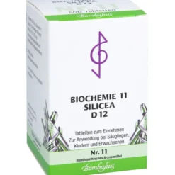 BIOCHEMIE 11 Silicea D 12 Tabletten 500 St