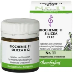 BIOCHEMIE 11 Silicea D 12 Tabletten 80 St