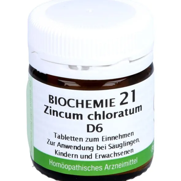 BIOCHEMIE 21 Zincum chloratum D 6 Tabletten 80 St