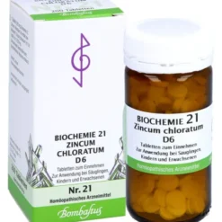 BIOCHEMIE 21 Zincum chloratum D 6 Tabletten 200 St