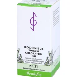 BIOCHEMIE 21 Zincum chloratum D 6 Tabletten 200 St