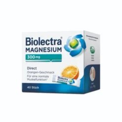 BIOLECTRA Magnesium 300 mg Direct Orange Sticks 40 St
