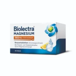 BIOLECTRA Magnesium 365 mg fortissimum Zitrone 40 St