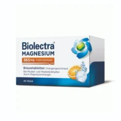 BIOLECTRA Magnesium 365 mg fortissimum Orange 40 St