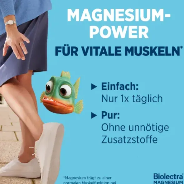 BIOLECTRA Magnesium 300 mg Kapseln 40 St
