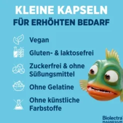 BIOLECTRA Magnesium 300 mg Kapseln 40 St