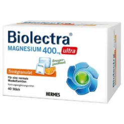 BIOLECTRA Magnesium 400 mg ultra Trinkgran.Orange 40 St