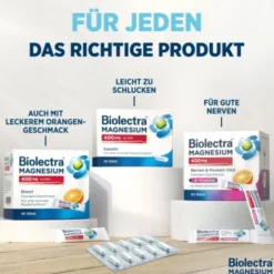 BIOLECTRA Magnesium 400 mg ultra Direct Zitrone 20 St