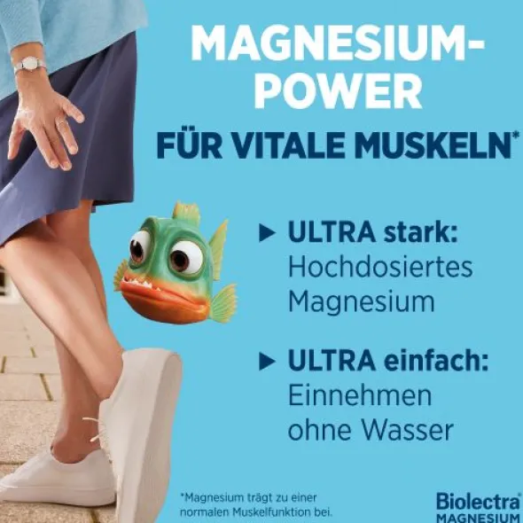 BIOLECTRA Magnesium 400 mg ultra Direct Zitrone 40 St