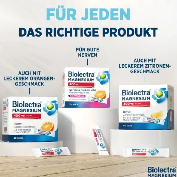 BIOLECTRA Magnesium 400 mg ultra Kapseln 40 St