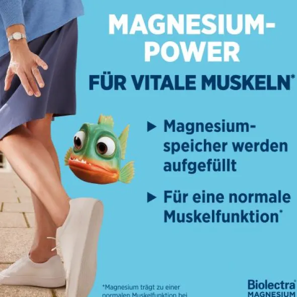 BIOLECTRA Magnesium 150 mg Zitrone Brausetabletten 40 St