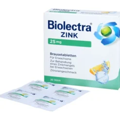 BIOLECTRA Zink Brausetabletten 20 St
